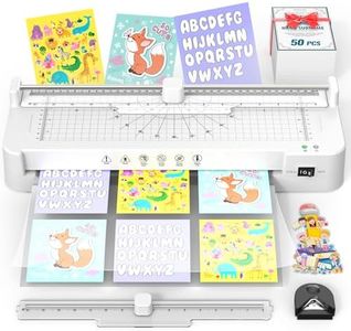 Laminator 13 Inch Wide with Laminating Sheets 50pcs, Laminator Machine Hot and Cold 11x17, Thermal Laminator for A3 A4 A5 A6 with Paper Trimmer, Corner Rounder for Home Office School Use