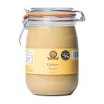 Nutural World - Smooth Cashew Nut Butter (1kg) *** Reusable Glass Jar *** Great Taste Award Winner - 100% Pure - single ingredient