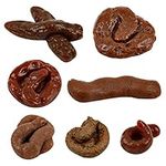 Chivao 7 Pieces Fake Poo Realistic 