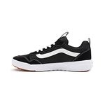 Vans Men's Range Exp Sneaker, Suede Canvas Black White, 9 UK