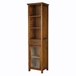Elegant Home Fashions Anna Linen Cabinet with Drawer and 3-Shelf