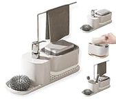 Kitchen Soap Dispenser Set with Tra