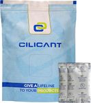 CILICAnT 0.5 Gram (100 Pcs) Premium Silica Gel Blue Packets Desiccant Dehumidifiers, Indicating Silica Gel Packs for Moisture Absorption (0.5 Gram X 100 Pcs = 50 Gm)