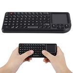 Mini Keyboard with Touchpad, 2.4GHz Touchpad/Rechargeable Ultra Mini Thin USB Backlit Keyboard for PS3/4, for Xbox 360