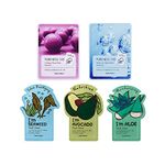 Tonymoly Glow For It Sheet Mask Set (Pack of 5)