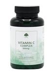 Vitamin C Complex | 500mg Vitamin C per Capsule | 120 Vegan Capsules | with Rose Hip and Acerola | G&G Vitamins