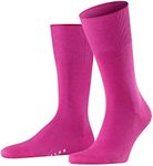 Falke, Mens, Merino Airport Crew Socks with Cotton Lining, Arctic Pink, 11-12