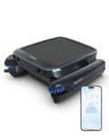 Beatbot iSkim Ultra Solar Powered Robotic Pool Skimmer, Pool Surface Cleaner Robot, Dual Charging Options, Water Clarification, Edge & Corner Cleaning, S-Path Optimization, App Control, Dark Blue