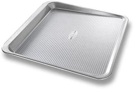 USA Pan Bakeware Easy Slide Non Stick Cookie Sheet Pan, Medium