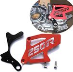 ATC250R ATC 250R TRX 250R TRX250R CASE SAVER WITH SPROCKET COVER RED