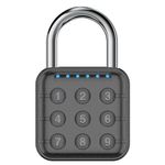 Combination Lock, Combination Lock for Locker, Locker Lock & Gym Locker Lock - High Security, Easy to Use for Gym, School, Travel, Outdoor - Black