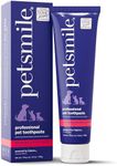 Petsmile Professional Pet Toothpaste for Cats & Dogs - Only VOHC Accepted Toothpaste - Clinically Proven to Control Plaque & Tartar Calprox Formula (Rotisserie Chicken, 119 g, 4.2 Oz)