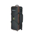 MagicLine Photo Studio Trolley Case with Side Pocket 39.4"x14.6"x13"/100x37x33 cm, Rolling Camera Case Bag, Carrying Bag with Wheels for Light Stands,Tripods,Flashes,Telescopes