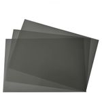 Polarized Film Sheets 3 PCS 7.8x5.9in/ 20x15cm Polarizer Linear Polarizing Filter Non-Adhesive for Educational Physics Photography Lighting