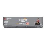 Panasonic 1.5 Ton 5 Star New Star rated Premium WiFi Inverter Smart Split AC (DustBuster Tech,Matter Enabled,AI,nanoe, Higher Airflow, Copper Cond., 8in1 Convertible, 4-Way, CS/CU-HU18CKY5XFMH-P,Grey)