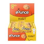 Bounce Protein Peanut Balls, Filled With A Nut Butter Centre, 12 x 35g Individual Protein Balls