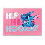 Grupo Erik Disney Stitch Desk Mat | Desk Decor | 13.5 x 19.5 inches - 34.5 x 49.5 cm | Desk Pad | Desk Protector Mat | Disney Gifts | Cute Stationery | Stitch Gifts | Back to School Supplies