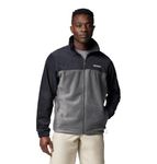 Columbia Men's Steens Mountain Full Zip 2.0, Black/Grill, X-Large