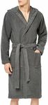 Tommy Hilfiger Men Bathrobe Towelling, Green (Magnet), M