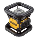 Dewalt DCE074D1R-QW Rotary Laser with 18V 2.0Ah Battery, 18V, Multicoloured, 3-Piece Set