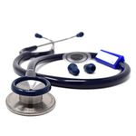 IS IndoSurgicals Silvery Ii-Ss Stethoscope (Blue)