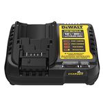 DEWALT 12V MAX/20V MAX Lithium Ion Battery Charger, 4 Amp, Waterproof (DCB1104), Black