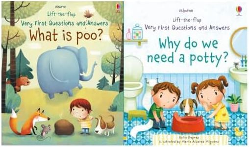 Lift-The-Flap Very First Questions and Answers: Poo & Potty Bundle