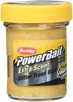 PowerBait Glitter Trout Bait, Yello