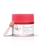 O3+ Lip Sleeping Mask for Plump, Smooth & Soft Lips with Nourishing Shea Butter and Berry Extracts, Deep Overnight Repair Lip Treatment for Chapped, Cracked & Dry Lips, 25g