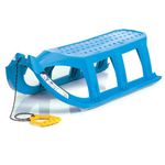 Prosper Plast large TATRA plastic kid sledge with rope included (Assorted color)