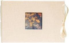 Kolo Noci Small 4x6 Photo Album, Holds 24 Photos, Ideal for Weddings and Baby Books, Ivory