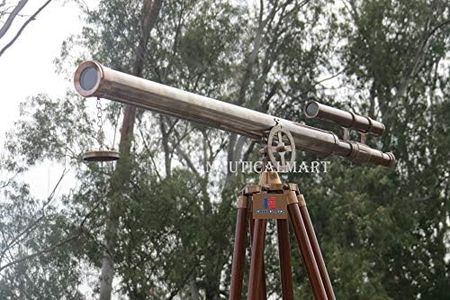 Floor Standing Oil-Rubbed Bronze Griffith Astro Telescope 160cm - Telescope