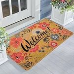 IZUS Floral Welcome-Doormats Front-