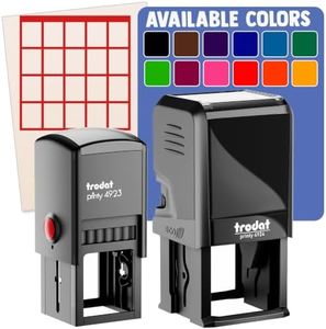 Guitar Chord Blank Self-Inking Rubber Stamp Ink Stamper - 1-1/2 Inch Large - Black Ink