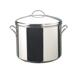 Farberware Classic Stainless Steel Stockpot With Lid, 16-Quart, 1 Piece (Silver)