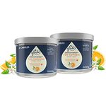 Glade Aromatherapy Candle Gift Set, Home Decor Scented Candle Luxury Jar Candle, Up to 37 Hour Burn Time, Pure Happiness with Orange & Neroli Blossom, Pack of 2 (2 x 260 g)