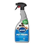 Envii Pet Fresh – Natural Pet Urine Stain & Odour Remover, Enzyme Cleaner Contains Millions of Beneficial Bacteria – 750ml Trigger Spray