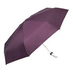 Popy Nano 5Fold Solid Colour Umbrella | World's Largest Small Umbrella | Pocketable size with full 1m+ wide cover when open| 200 g weight | Collection2 (DarkWine)