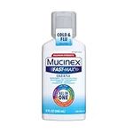 Mucinex Fast-Max Maximum Strength All-In-One Cold & Flu, 9 oz Bottle, For Use On Headaches, Body Pain, Sore Throats, Fevers, Chest Congestion, Cough, Nasal/Sinus Congestion, and Sinus Pressure
