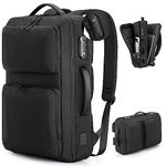 VGOAL Anti theft Laptop Backpack - Business Slim Travel Backpack With TSA Lock, 15.6 Inch Water Resistant Trendy Bookbag Computer Daypack With USB Charging Port (Black)