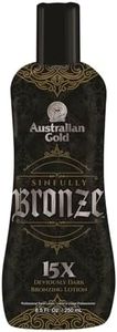 Australian Gold Sinfully Bronze 15x Deep Dark Bronzing Tanning Lotion