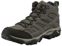 Merrell Men's Moab 2 Mid GTX Waterproof Walking Shoe, Beluga, 10