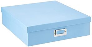 Pioneer Photo Albums Jumbo Scrapbook Storage Box, Sky Blue