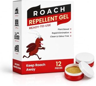 WRYER Cockroach Killer Gel for Home Strong Anti Roach Gel Cockroach Repellent for Kitchen with Fast-Acting Cockroach Bait Trap for Permanent Cockroach Control