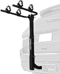 Retrospec Lenox 2-5 - Bike Hitch Rack for Cars, Trucks, SUVs with 2” Hitch | Foldable Steel Frame with Anti-Rattle Adapter, Tie Down Cradles and Straps - Fits Most Frames, Black