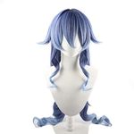 Aadesso Layla Cosplay Wig For Game Genshin Impact Costume Wig Halloween Cosplay Hair Wig + Wig Cap