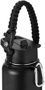 IRON °FLASK Paracord Handle Sports Water Bottle Accessories (Midnight Black)