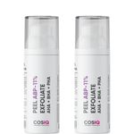 Cos-IQ ABP11% (6% AHA + 1% BHA + 4% PHA) Peeling Solution Serum for Glowing Skin, Smooth Texture & Pore Cleansing | 11% AHA BHA PHA Peel For Beginners Friendly Exfoliation | 60ml