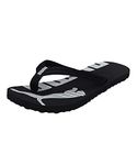 PUMA Unisex Epic Flip v2 Flip-Flop, Black-White, 9 UK