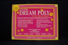 Quilter's Dream Midnight Black Poly Batting - Mid Loft- Queen